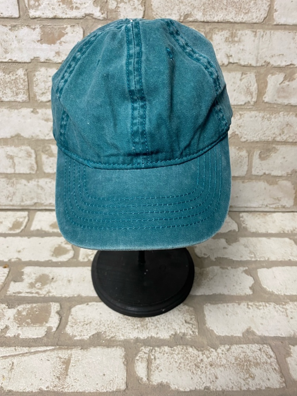 Washed Teal Baseball Cap
